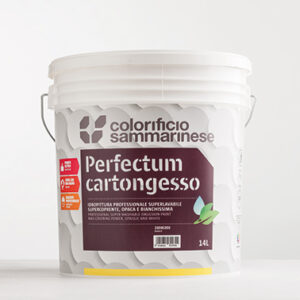 Colorificio Sammarinese - Perfectum Cartongesso - Idropittura Professionale Superlavabile Supercoprente Opaca e Bianchissima